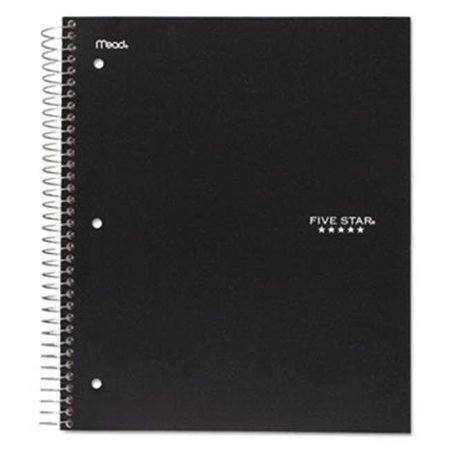 COOLCRAFTS 1 Subject Wirebound College Notebook - Black CO292069